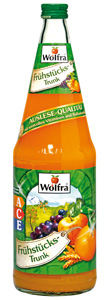 Wolfra ACE Frühstückstrunk 6 x 1 Liter (Glas)