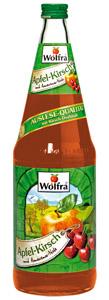 Wolfra Apfel-Kirsch 6 x 1 Liter (Glas)