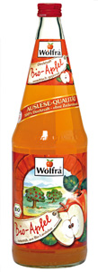 Wolfra Direktsaft BIO-Apfel 6 x 1 Liter (Glas)
