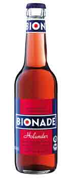 Bionade Holunder 12 x 0,33 Liter (Glas)