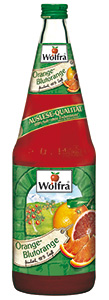 Wolfra Orange-Blutorange 6 x 1 Liter (Glas)