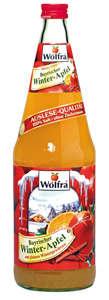 Wolfra Bayrischer Winter-Apfel 6 x 1 Liter (Glas)