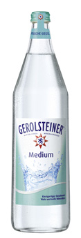Gerolsteiner Medium 6 x 1 Liter (Glas)