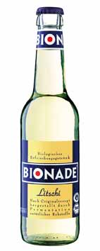 Bionade Litschi 12 x 0,33 Liter (Glas)