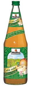 Wolfra Milder Apfel 6 x 1 Liter (Glas)