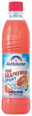 Adelholzener Pink Grapefruit Sport isotonisch 12 x 0,5 L.